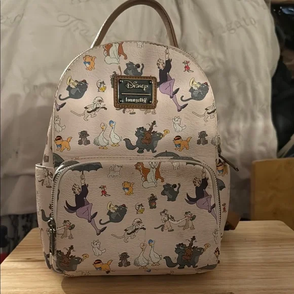 Disney | Bags | Disney Loungefly Cream Character Backpack  display picture 2